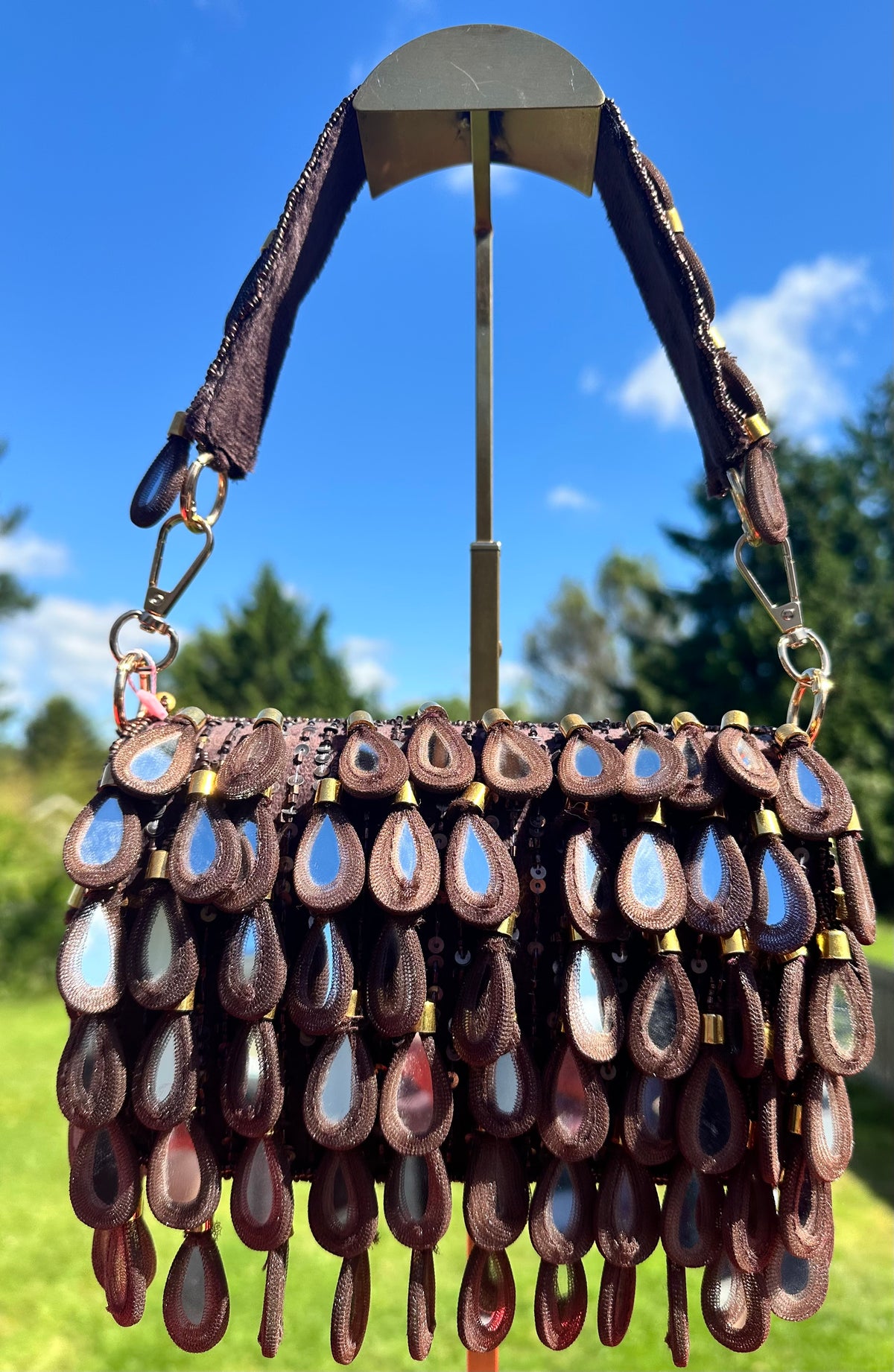 Alyssa Mirrored bags