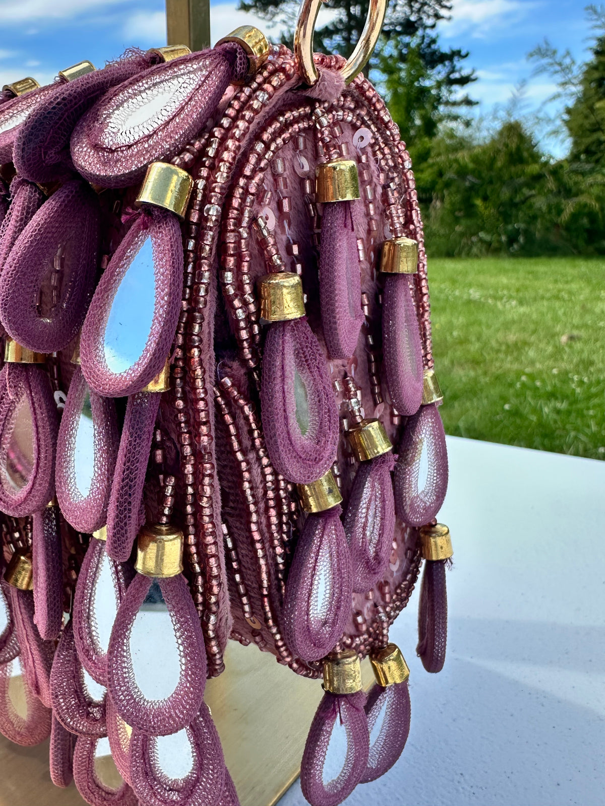 Alyssa Mirrored bags