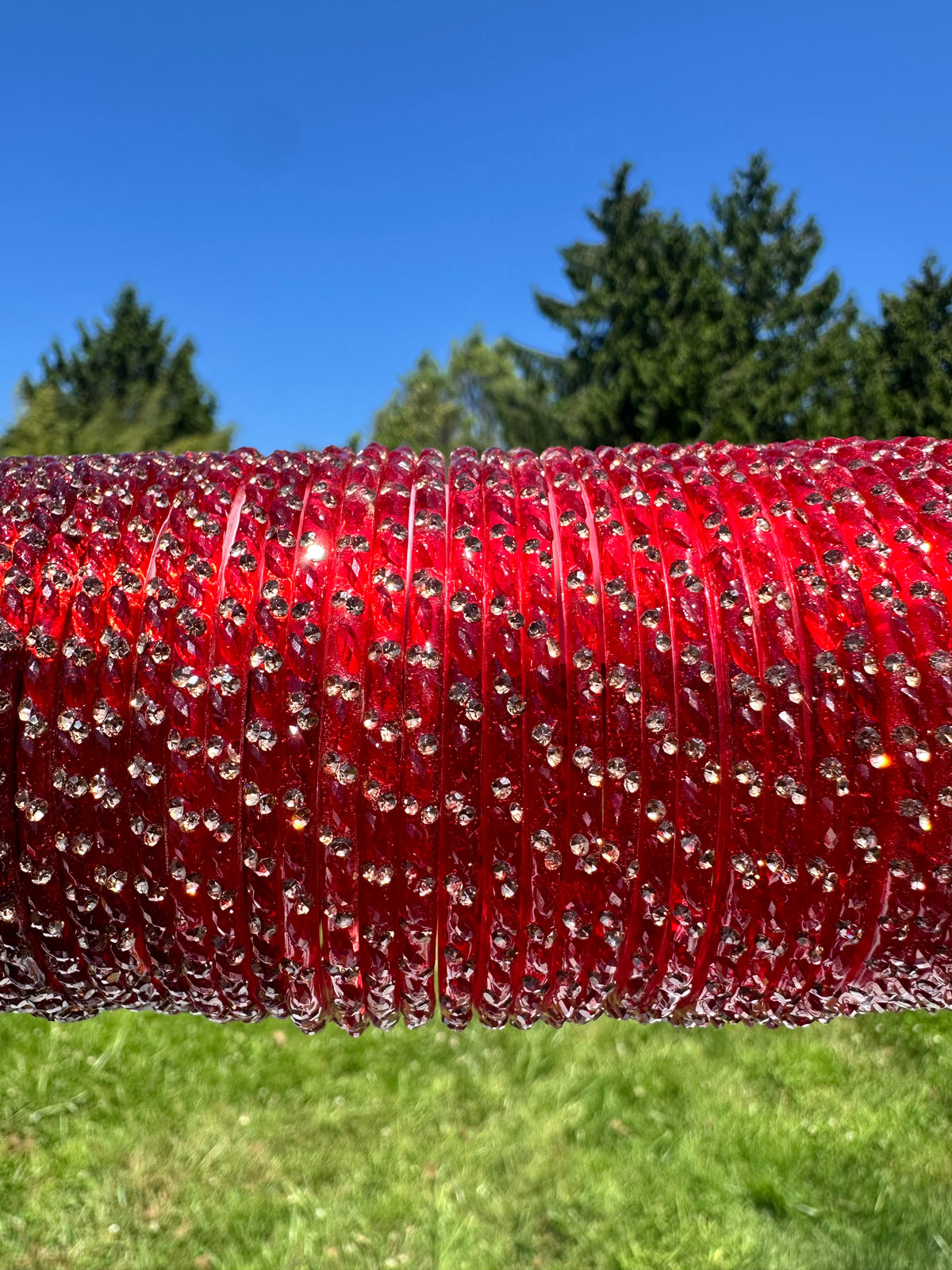 Raindrop Glass Bangles