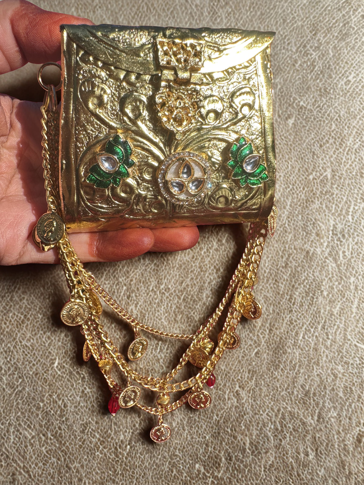Mini Brass Clutch