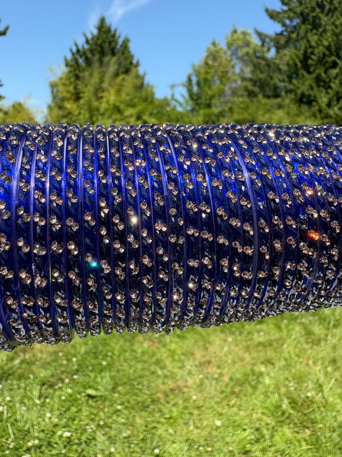 Raindrop Glass Bangles