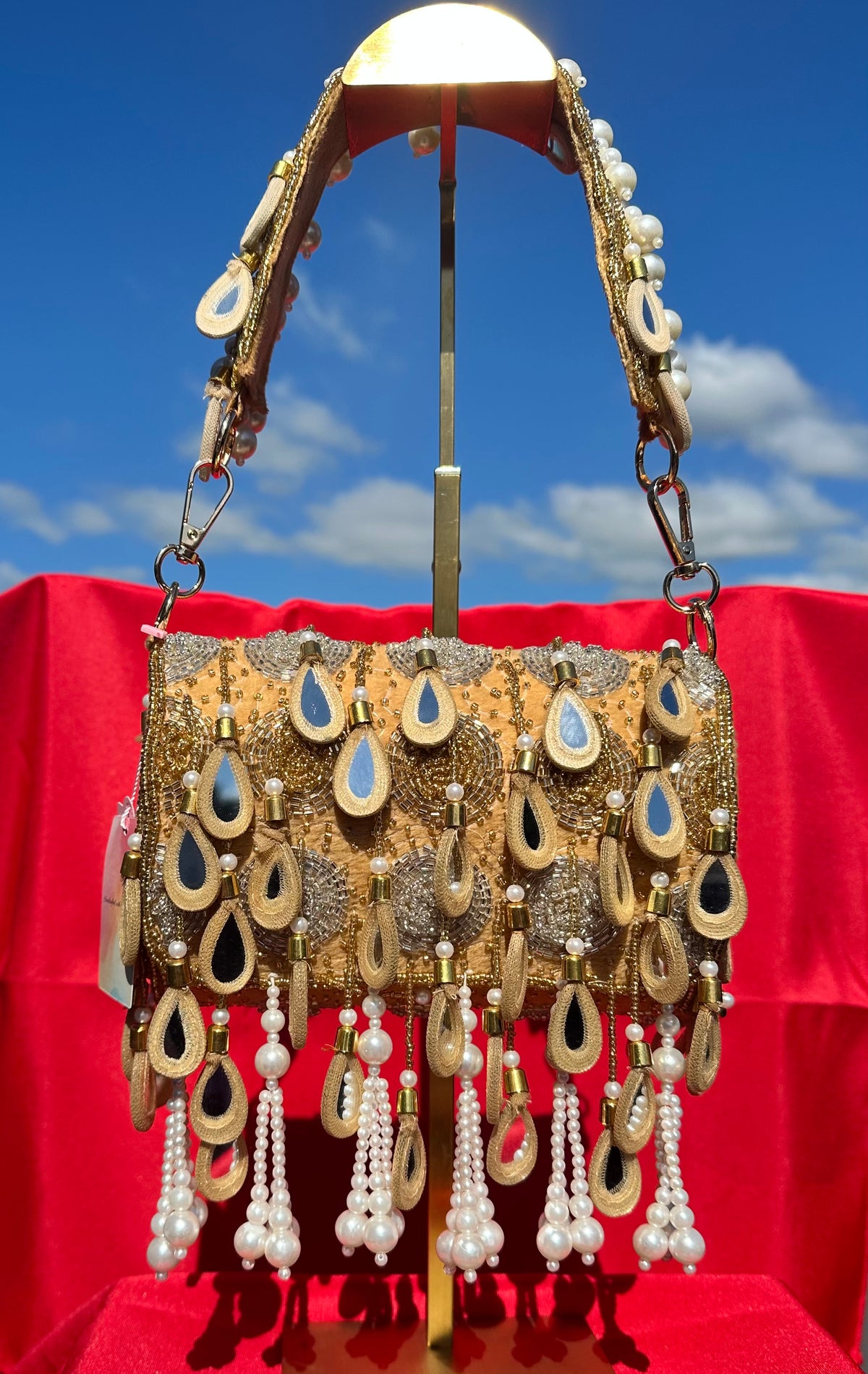 Alyssa Mirrored bags