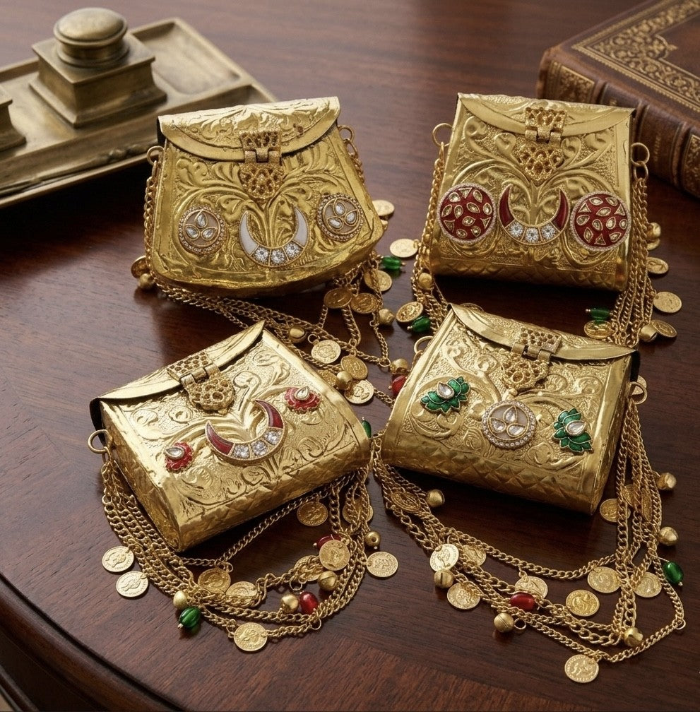 Mini Brass Clutch