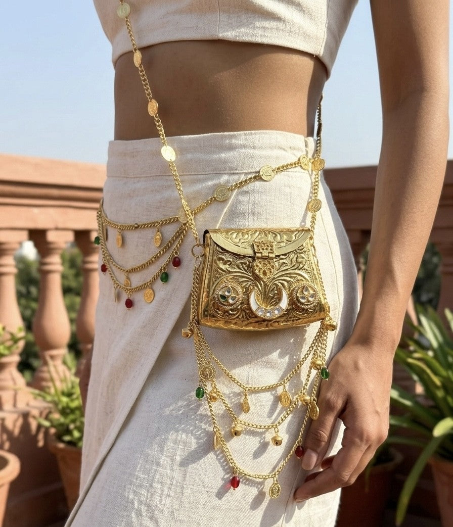 Mini Brass Clutch